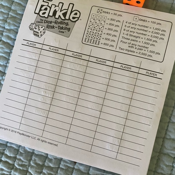 Farkle Game Preowned  complete set - Picture 6 of 7